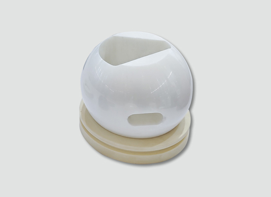 V形陶瓷球阀芯_V型陶瓷调理球阀