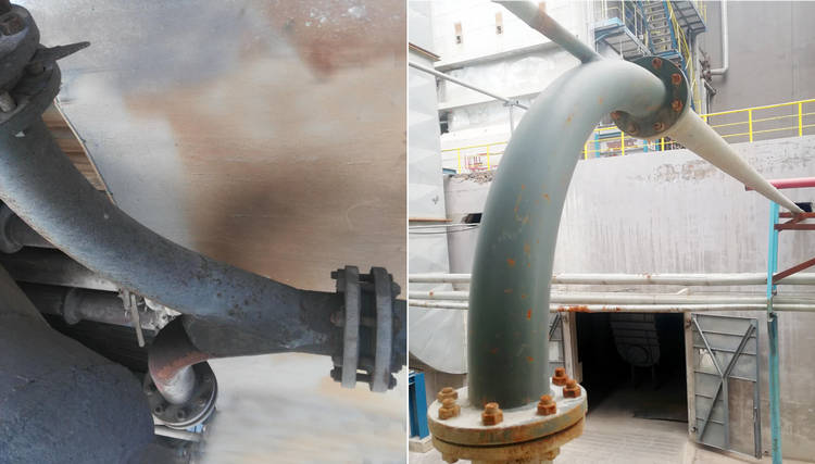 pg电子模拟器牌耐磨陶瓷输灰管道的乐成案例