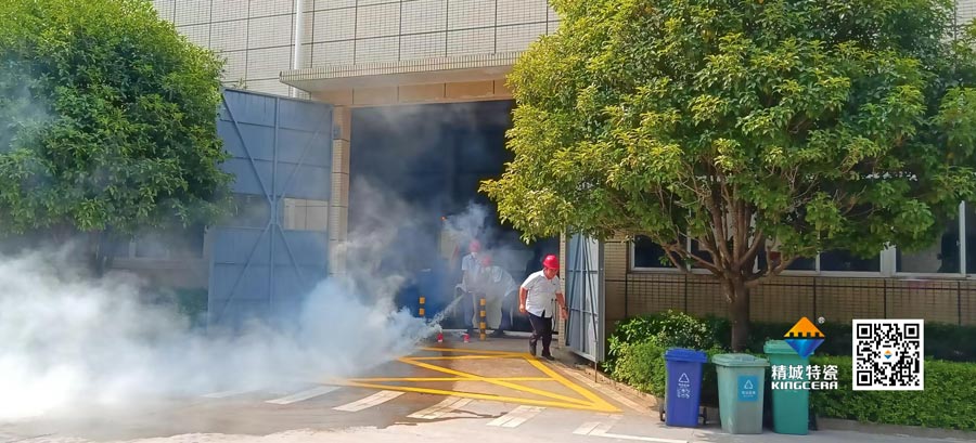 pg电子模拟器起劲配合消防联合演练，，，，共筑清静生产防地