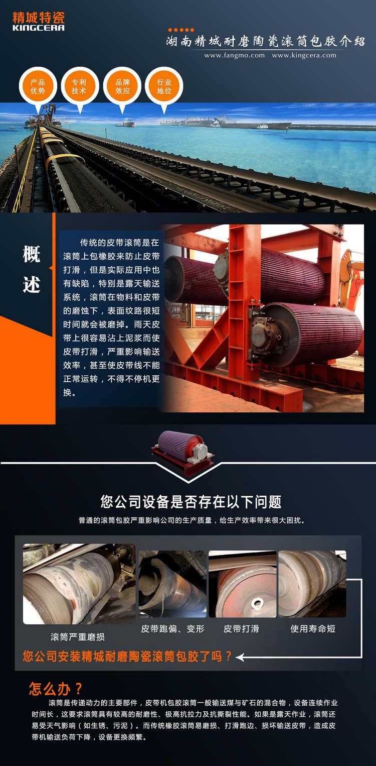 pg电子模拟器特瓷陶瓷滚筒包胶与工艺流程