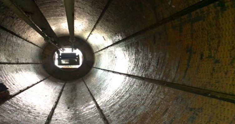 安徽某烧结厂圆筒混淆机使用pg电子模拟器耐磨陶瓷衬板