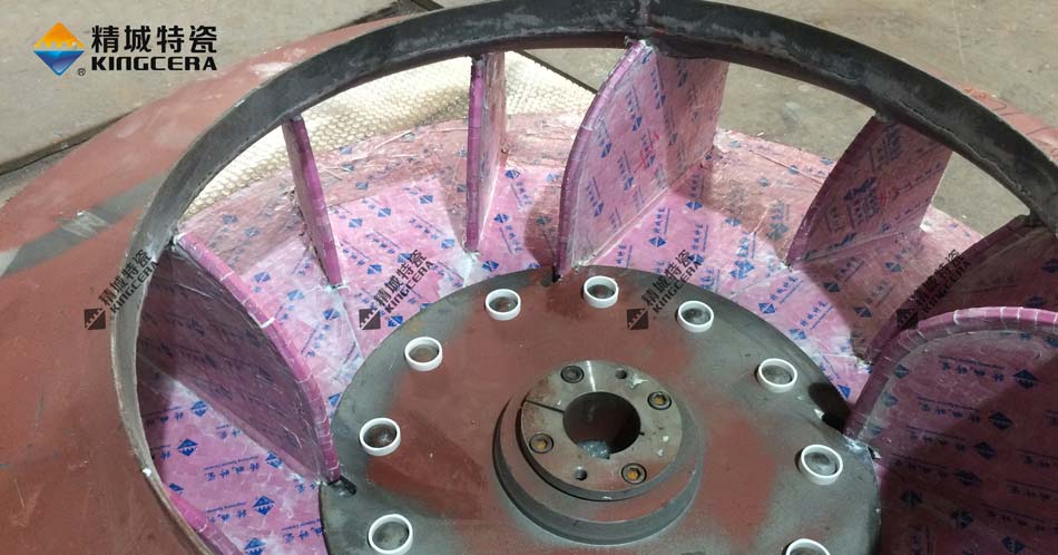 湖南pg电子模拟器耐磨陶瓷风机叶轮-陶瓷风机叶片-陶瓷风机